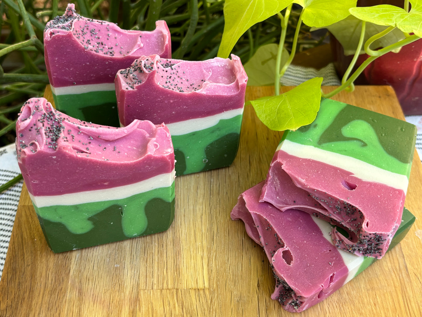 Watermelon Lychee Butter Bar Soap